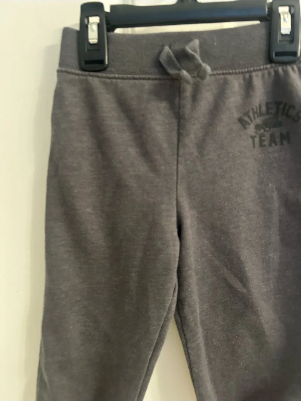 The Children's Place Charcoal Gray 'Athletics Team' Jogger Sweatpants